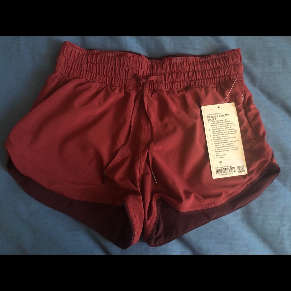 Lululemon Choose A Side Shorts